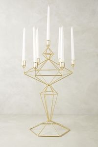 Candelabro Decorativo de Metal Estilo Dorado para Hogar, Jardín, Balcón e Iluminación Exterior, Ambiente Romántico - Product Image 6