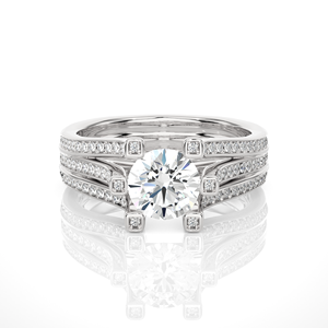 Premium Diamond <b>Ring</b> Jewelry Built With Polished Diamond <b>Ring</b> <b>Aesthetics</b> For Luxury Occasions Fine Jewellery Diamond <b>Ring</b> - Product Image 4