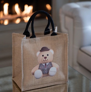 Bolsas de Regalo de Fibra de Yute 100% Ecológicas de Alta Calidad, Color/Tamaño Personalizados, para Bodas, Uso Promocional, Logotipo Personalizado, Precios Bajos, Calidad - Product Image 4
