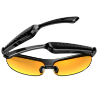 Lunettes Intelligentes de Sport en Plein Air pour Cyclisme, Anti-Vent, avec Appel, Traduction IA, Audio à Oreille Ouverte et Assistant Vocal