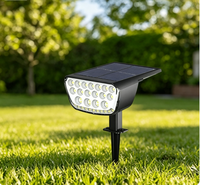 Lampe solaire de jardin moderne, éclairage LED extérieur pour allée, étanche, haute luminosité, IP65, éclairage de jardin, projecteur