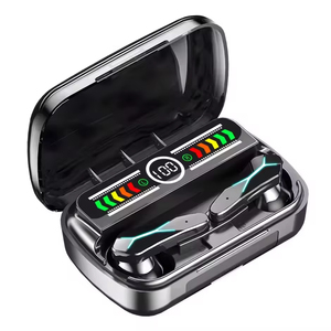 หูฟังบลูทูธ M12 TWS รุ่น 5.3 ตัดเสียงรบกวน มาตรฐานกันน้ำ IPX7 เสียงคุณภาพสูง Hi-Fi สำหรับเล่นเกม พร้อมหน้าจอแสดงผลแบตเตอรี่แบบดิจิตอล - Product Image 1