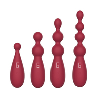 GINYA Neues Prozessdesign Digitale Anzeigefunktion Vibrierende Analkugeln Weibliche Vaginal- und Klitoris-Stimulation Vibrator Sexspielzeug