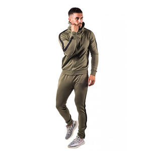 Survêtement de sport de gymnastique pour hommes personnalisé 2025 Slim Fit Design Your Own Demand Plus Size Heavyweight Solid Printed for Winter Sports - Product Image 3