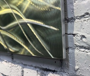 Arte de la pared de Metal moderno geométrico decoración única escultura de hierro hecha a mano elegante acento de pared para el hogar y la Oficina - Product Image 5