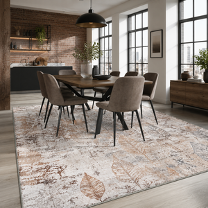 <b>Rug</b> Weavers RW7013 Datum Taupe Modern Washable <b>Rug</b> Dropshipping Wholesale Washable Chenille 10 Sizes - Product Image 3