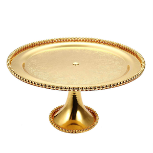 Soporte de pastel de metal de estilo europeo para decoraciones boda fiesta de cumpleaños soporte de pastel elegante precio al por mayor para fiestas y eventos - Product Image 4