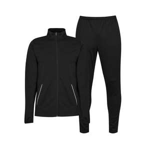 Survêtement d'hiver unisexe noir avec logo personnalisé, style streetwear décontracté, résistant à l'eau, réversible, polyester/coton, matière de haute qualité - Product Image 5