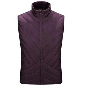 Haute qualité hommes léger résistant à l'eau rembourré compressible à capuche doudoune gilet fermeture éclair Gilet unisexe gilet veste - Product Image 6