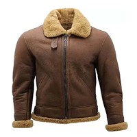 Veste bomber en cuir de mouton noir tendance et à la mode, fourrure blanche, cuir de raphia, adulte