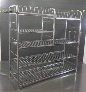 Couleur argent fini Porte-ustensiles en fer fait à la main porte-ustensiles de vente chaude pour une utilisation polyvalente fabricant de rack personnalisé - Product Image 1