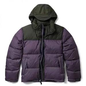 Veste d'hiver matelassée surdimensionnée pour homme, fabriquée sur mesure, en duvet, en coton uni, veste matelassée pour homme, OEM - Product Image 5