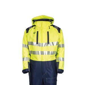 Uniforme de travail professionnel pour hommes à haute visibilité, réfléchissant, coupe-vent, couleur et logo personnalisables, haute qualité - Product Image 4