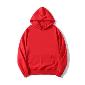 Vente en gros Vêtements de rue Sweats à capuche surdimensionnés en polyester épais Pull à capuche vierge épais Sweats à capuche grande taille pour hommes - Product Image 5