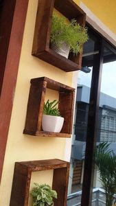 HANDICRAFTS Wooden Flowerpot Wishing <b>Well</b> Planter Backyard <b>Garden</b> Decor Creative Wooden Planters Bark Flower Pots <b>Garden</b> - Product Image 3