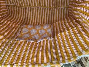 Sac fourre-tout de luxe à imprimé floral de qualité supérieure Sac fourre-tout imperméable de qualité supérieure fabriqué en Inde avec doublure en toile Fabriqué en Inde Exportateur - Product Image 5