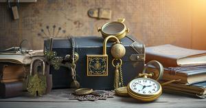 Functional Black King Brass Padlock with <b>Keys</b> Working Brass Made <b>Lock</b> - Product Image 6