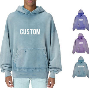 Sweat à capuche pour homme avec poche, léger, décontracté, streetwear - Product Image 4