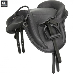Sillín de caballo de cuero de alta calidad, profesional, inglés, para montar a caballo - Product Image 6