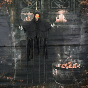 Kommerzieller Infrarot sensor Animierter elektrischer Stuhl mit Zombie figur für profession elle Spukhaus attraktion - Product Image 2