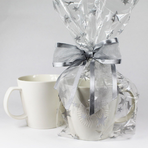 100-Piece Biodegradable Customizable Cellophane Bags with Bow Vinapackink Brand BOPP/PE Material for <b>Photo</b> Frame Party Gifts - Product Image 1