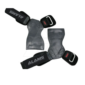 ที่จับยกน้ำหนักหนังวัวคุณภาพสูง ผลิตตามสั่ง ไม่ลื่น ใช้ได้ทั้งชายและหญิง ขายส่งจากโรงงานโดยตรง อุปกรณ์ฟิตเนส รับทำโลโก้ - Product Image 4