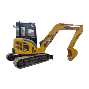 Excavatrice Komatsu PC55 d'occasion de haute qualité, peu utilisée, en stock, en excellent état de fonctionnement, excavatrice d'occasion PC 55 PC50MR - Product Image 1