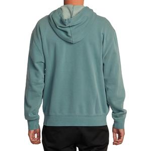 Sudadera con Capucha Térmica de Algodón 100% para Hombre, Talla Grande, Color Sólido, para Invierno, Chaqueta con Capucha, Hombros Caídos, Antiencogimiento, Forro Polar - Product Image 4