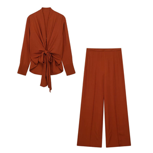 Ropa para mujer Tops estampados Blusas de mujer Moda Casual Manga larga Oficina Señora Camisas DE TRABAJO - Product Image 2