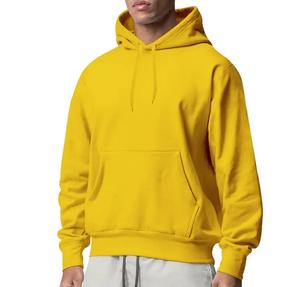 Pull surdimensionné vierge de haute qualité pour hommes Pull à capuche Logo personnalisé Grande taille Sweats à capuche pour hommes Sweats à capuche - Product Image 3