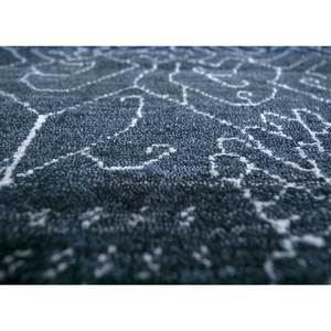 Alfombras de Lana Anudadas a Mano Manchaha Azules, Rectangulares de 9x12, con Diseño Geométrico de Rompecabezas, para Sala de Estar, Pasillo, Alfombras Jaipur US - Product Image 3