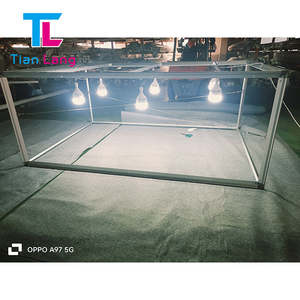 Alta Qualità LED <b>Advertising</b> <b>Light</b> <b>Boxes</b> Stand Fiera Sfondo Pubblicitario Sospeso Senza Cornice - Product Image 2