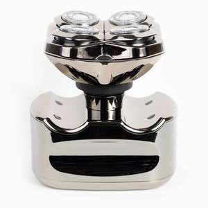 Afeitadora Eléctrica Rotativa con 3 Cabezales de Repuesto, Lavable e Impermeable, para Cara, Cuerpo y Barba, con Función de Seguridad - Product Image 5