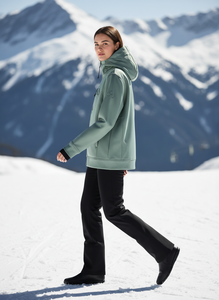 2026 Custom Logo Softshell Men's Ski Hoodie Waterproof Snowboarding Ski Wear Insulated Ski Jacket <b>Overalls</b> Hoodies - Product Image 5