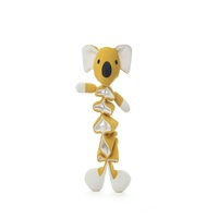 Pet interactif Durable grand jouet pour chien à mâcher fait à la main personnalisé en peluche drôle coton Teddy forme avec papier froissé à l'intérieur