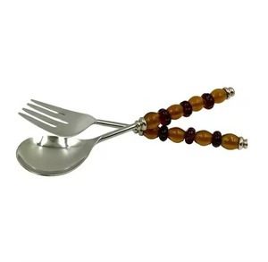 Best Quality Steel <b>Salad</b> <b>Tools</b> Kitchenware Copper Handle Flatware Cutlery Sets - Product Image 3