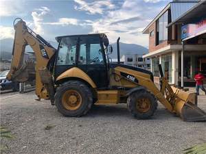 Tractor retroexcavadora Caterpillar 416E Cat 416E usado en condiciones fuertes - Product Image 4