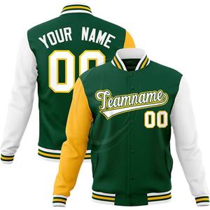 Veste de baseball à la mode chaude et personnalisée pour hommes et enfants automne hiver et sports d'équipe pour adultes - Product Image 1