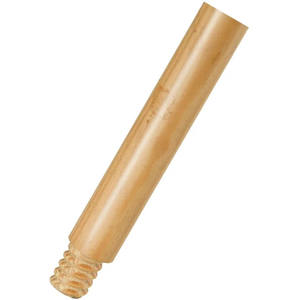 Durable Premium Eucalyptus Wood <b>Broom</b> <b>Handle</b> for Cleaning Tools | Flat Cut, Rounded End, Threaded Tip - Product Image 6