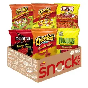 Wholesale Cheetos Popcorn, Cheddar, Flamin Hot & Jalapeno Cheddar Variety Pack,0.625oz (Pack of 40)