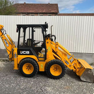 Roue/chenille de chargeur de boeuf de dérapage de JCB 1CX charge évaluée de 3 tonnes mini seau avant 4 roues motrices Euro5 de moteur diesel Moment élevé de charge - Product Image 1