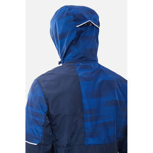 Chaqueta universitaria con mangas de cuero de contraste y chaqueta bomber de béisbol de cuerpo de mezcla de lana ropa de calle casual - Product Image 6