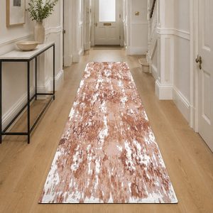 <b>RUGS</b> DEPOT LXDP-0534 Wholesale Terracotta Gold Designer Pattern Digital Printed Machine Washable Chenille Area <b>Rug</b> <b>Non</b> <b>Slip</b> - Product Image 5