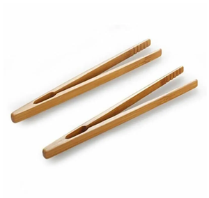 Pinzas de madera para cocinar tostadas y utensilios de cocina, uso para servir Mango, pinzas de madera, producto más vendido - Product Image 3