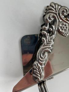 Minimal Silver Finished Stainless Steel <b>Napkin</b> <b>Holder</b> with Designer Edge for Table Organization Party Hosting and Everyday Use - Product Image 6