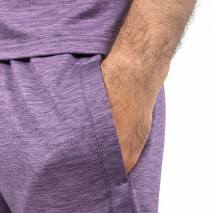 <b>Men's</b> Summer Streetwear Outfit 2pcs Letter Print Round Neck Short Sleeve T-<b>Shirt</b> and Breathable Terry Short Sets - Product Image 5