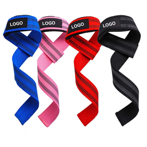 Sangles de poignet de haute qualité pour la musculation, sangles de levage personnalisées, sangles de fitness en gros - Product Image 6
