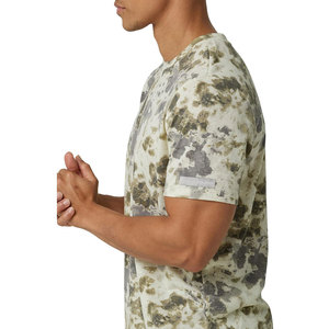 Camiseta de Hombre con Cuello Redondo, Corte Regular, Tela de Lona, Manga Corta, Transpirable, de Secado Rápido, Alta Calidad, Colores Sólidos, 100% Algodón - Product Image 3