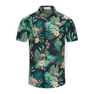 เสื้อเชิ้ตแขนสั้นมีกระดุมสำหรับผู้ชายเสื้อชายหาดแบบลำลองในฤดูร้อนเสื้อเชิ้ตมีกระเป๋าหน้าอกสำหรับผู้ชายน้ำหนักเบา - Product Image 3