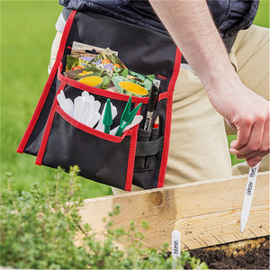 Oxford Waist <b>Apron</b> Kit with Practical Pockets <b>Waterproof</b> Gardening Cleaning Tool for Practical Use - Product Image 3